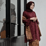 Inspirasi Baju Muslim Kombinasi dengan Batik