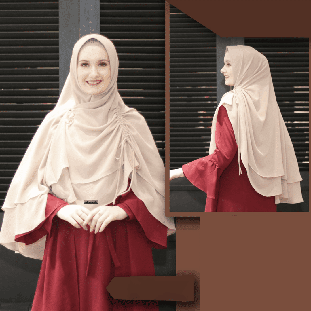 KHIMAR 03 DUSTY PEACH Ethica Collection