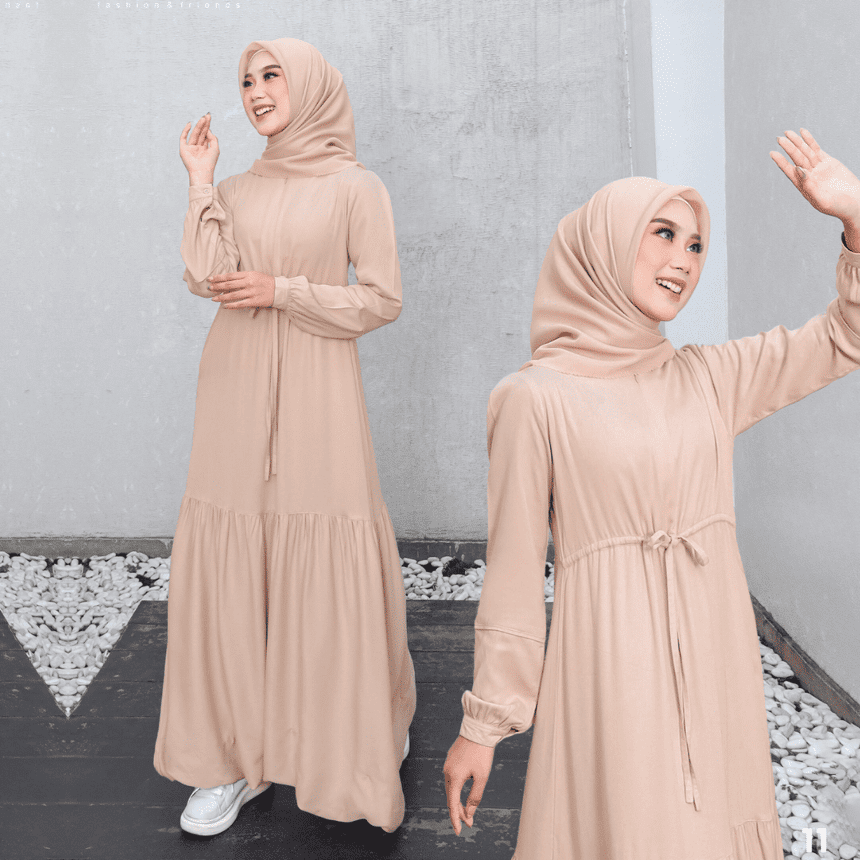 Bye-bye Rasa Minder! Rahasia Tampil Percaya Diri dengan Gamis Stylish yang Sesuai dan Cocok Bentuk Tubuh Kamu