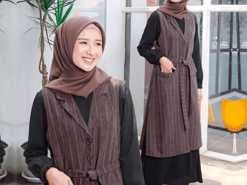 7 Rekomendasi Outer Mewah Muslimah Kekinian